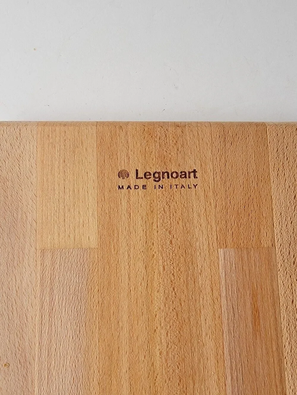 Legnoart Natural Beechwood Cutting Board Made in Italy Chef Cooking Prep Cuisine